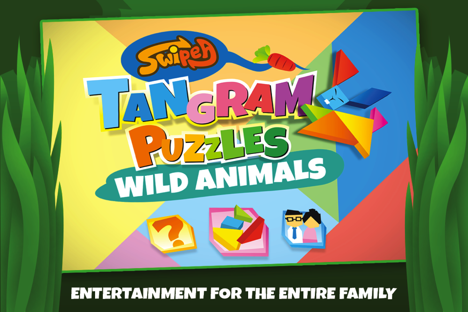 Learning Animals With Tangram Puzzle for Kids - Fun Easy Learning